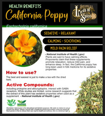 California Poppy Extract Tincture Clam Stress Sleep Relaxation PURE Apothecary