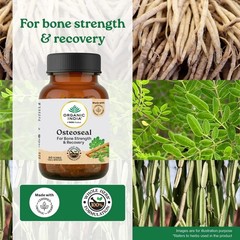 Organic India Osteoseal 60 Capsules Ayurvedic Bone Health Herbal 3 Pack