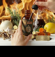 Traditional Fire Cider Tincture 1:3 Potency Extract 10 HERBS – Natural Wellness
