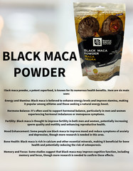Black Maca Powder (200g) Unleashed The Power Peruvian Maca Negra Gelatinized