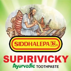 SUPIRIVICKY TOOTH PASTE SIDDHALEPA AYURVEDA HERBAL NON FLUORIDE HEALTHY 110g