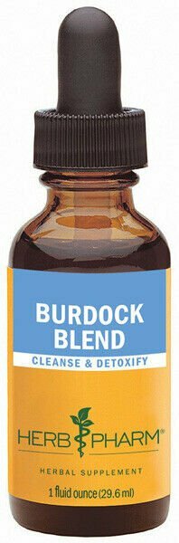 HERB PHARM – Burdock Blend Extract to Support Cleansing & Detoxifying – 1 fl oz