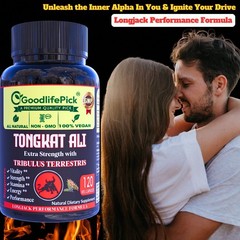 Best TongkatAli Longjack with Tribulus Terrestris MAXIMUM BENEFITS 120 CAPS