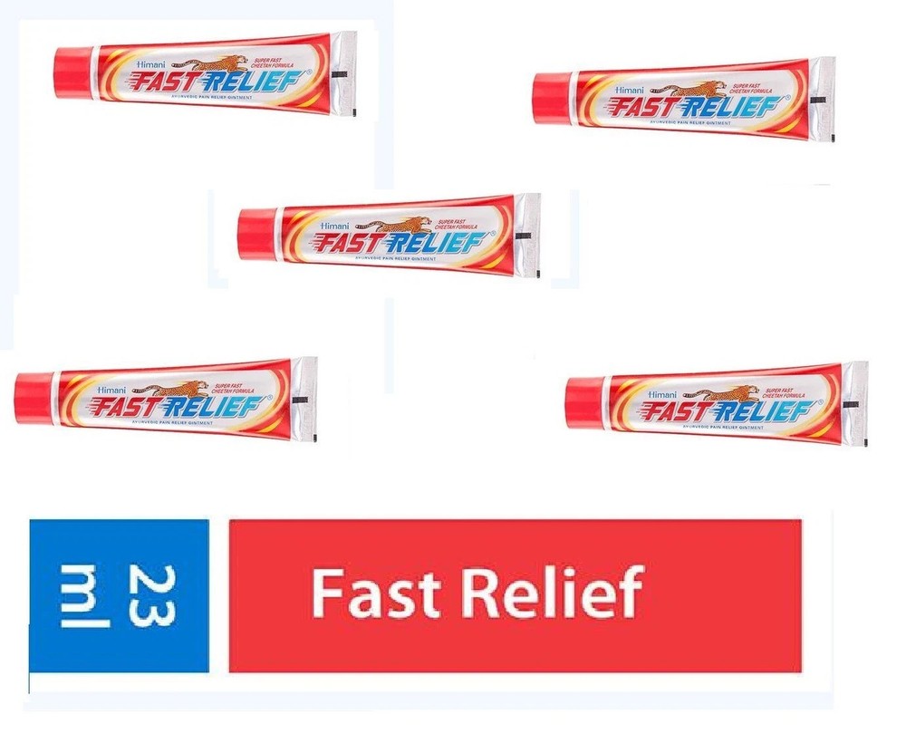 🔥 Pack of 5 Himani Fast Relief 23ml | Joint & Muscle Pain | 2027 Expiry ✅