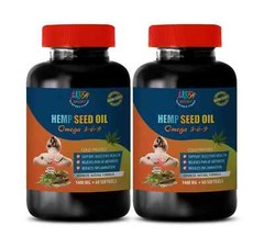 Tranquility blend – HEMP SEED OIL – peaceful relief 2 Bottles 120 Capsules