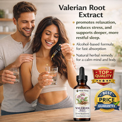 Valerian Root Liquid Extract Sleep Support Herbal Drops 30ml (1 fl oz)
