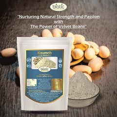 Biotic Safed Musli, Ashwagandha, Shatavari, Kaunch, Gokhru, Akarkara Powder – 30
