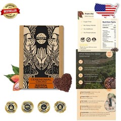 Single Origin Ceremonial Cacao 16oz – Grated, Unsweetened, Ethically Sourced