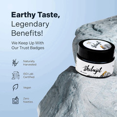 Pure Himalayan Shilajit Resin 20g Authentic k2healingshilajit Lab Tested