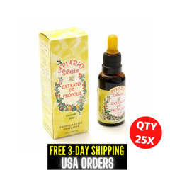 APIARIO SILVESTRE Propolis Extract Green Brazilian APIARIO Lot 25x 30 ml