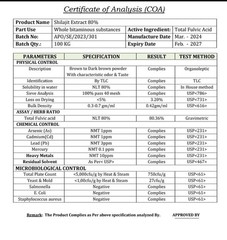 Pure 100% Himalaya Shilajit, Soft Resin, Fulvic Acid 80% , Lab Tested BULK 1 kg
