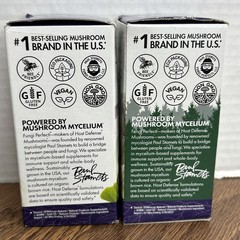 Host Defense – MycoBotanicals Brain & Lion’s Mane Mushrooms 60ct Each 04/28+ New