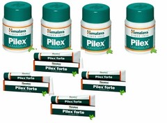 Himalaya 3 Pc Pilex Forte Ointment (30g) +3 Pc Himalaya Pilex 60 Tabs FREE SHIP