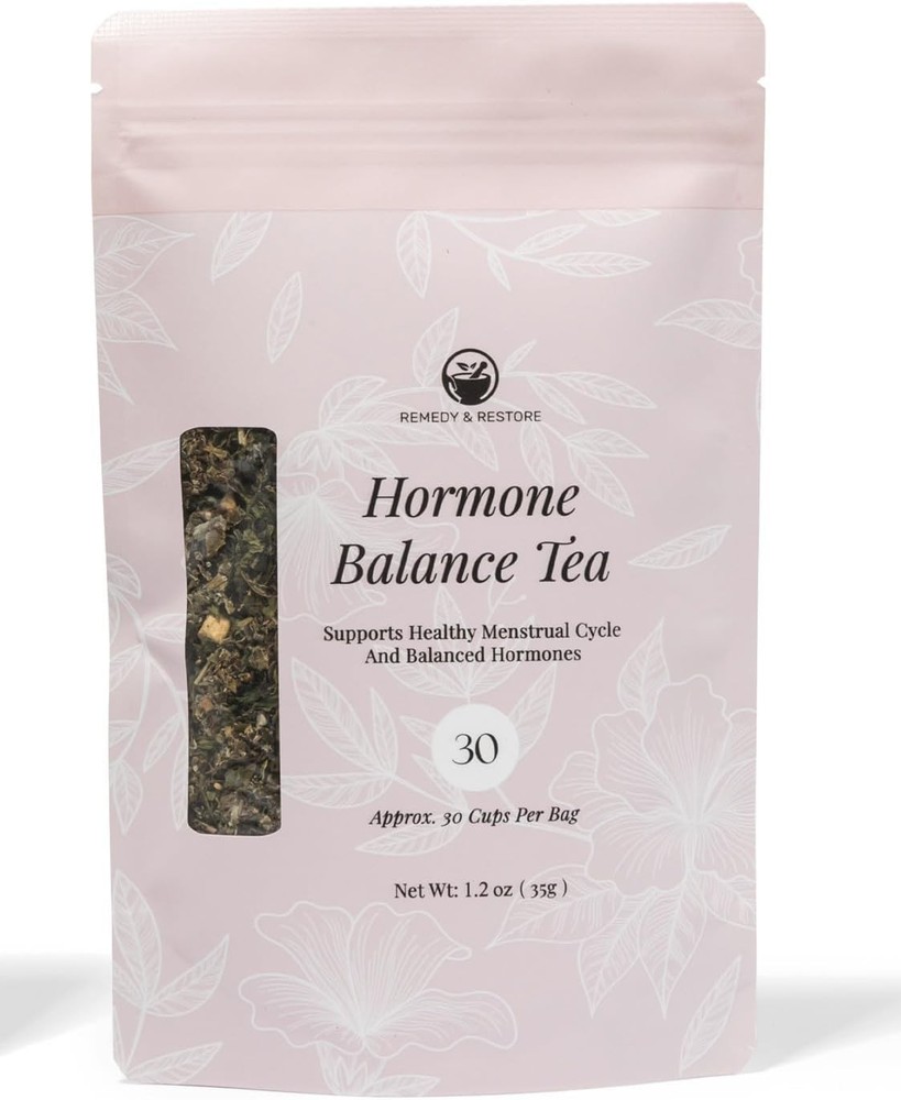 Herbal Tea for Hormone Balance – Natural Menstrual Cycle Support, Spearmint
