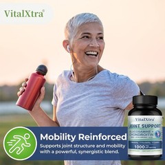 Joint Supplement With Chondroitin Support Mobility Flexibility Comfort 120 Caps