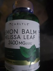 Carlyle Lemon Balm Melissa Leaf 2400mg