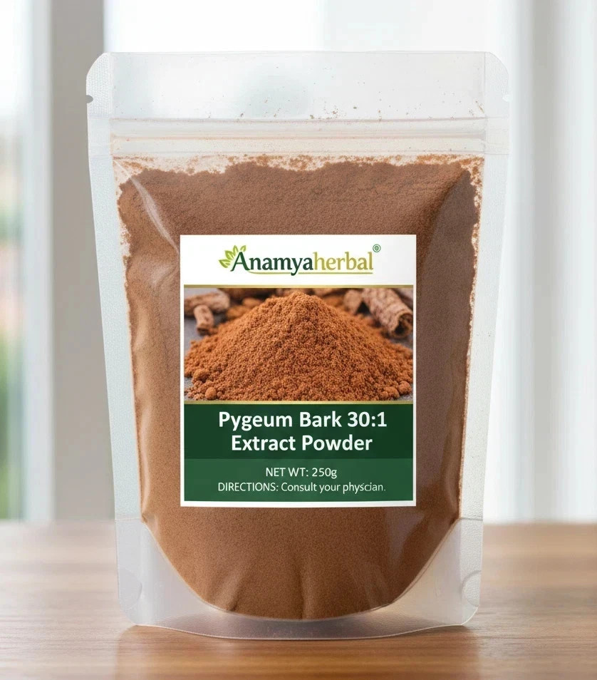 Pygeum Bark 30:1 Extract Powder ( 100 %) Pure And Natural Free And Fast shipping