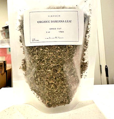 Damiana Leaf Organic Dried Cut 2oz /Bulk Wholesale Fresh Flower from Farm