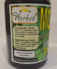 Moringa Seeds & leaves Moringa oleifera Semillas y Hojas de moringa 100 Caps !