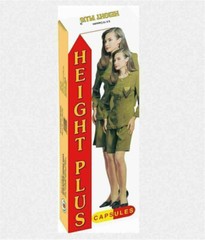 Height Plus Herbal 60 Capsules Increase Growth Supplement Unisex No Side Effect