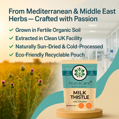 Milk Thistle Capsules 6000mg-90% Silymarin-Help Detox & Digestion-180 Capsule