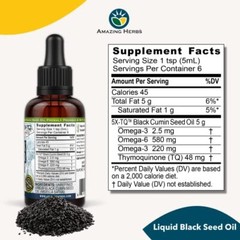 Amazing Herbs Premium Black Seed Oil – Cold Assorted Flavor Names , Sizes
