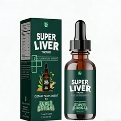 – Herbal Liquid Drops with Milk Thistle & Turmeric, Super Liver liver detox