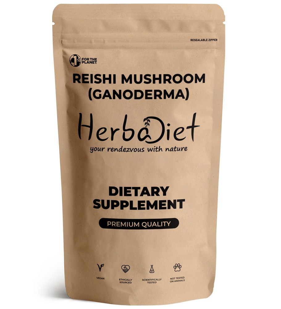 Reishi Mushroom Dual Extract Powder 15:1 Ganoderma Lucidum 30% Immune Support