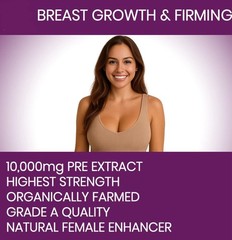 Max Strength Pueraria Mirifica 5000mg Breast Growth Bust Enlargement Firm Body