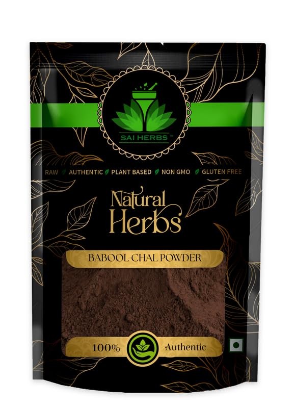 BABOOL BABUL BARK POWDER Acacia Nilotica – Original Indian Herbs 500 gm