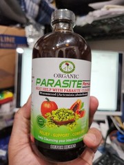 Parasite Formula Detox Cleanse 100% N Organic (3 Bottles) 16 oz Glass bottle