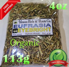Eufrasia Hierba/te eyebright Euphrasia ( eye bright) herbal infusion/tea 4oz/113