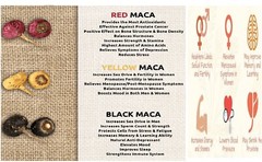 Organically Grown Maca Root Energy Libido memory supplement unisex 120