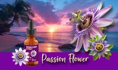 Passion Flower Extract – Calm Anxiety Stress Support – Easy Liquid Drops DX USA