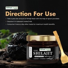 Himalayan Shilajeet/Chilajit Soft Resin ORGANIC 20gm Pack