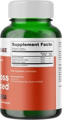 High-Potency Sea Moss & Bladderwrack Capsules – 1250mg, 60 Count for Wellness