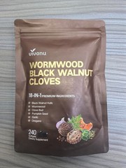 3-PCS VivoNu Wormwood, Black Walnut & Cloves,Potent Herbal Cleanse Support