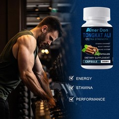 120 Capsules 3450MG Tongkat Al LONGJACK GRADE A STRONGEST ROOT EXTRACT 200:1