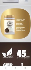 Aged Fermented Black Garlic