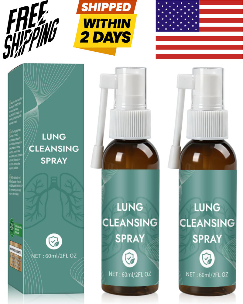 Lung Cleansing Spray, Calendula Leaf Extract Spray Herbal (2pcs) great Price