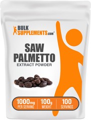 BulkSupplements Saw Palmetto Extract Powder – 1000 mg Per Serving