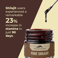 Rasayanam Pure Original Himalayan Shilajit Resin 20gm Improve Strength & stamina