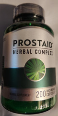 Prostate Aid Support Herbal Complex Saw Palmetto/Pygeum/Lycopene 200 Caps