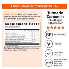 NatureWise Curcumin Turmeric 2250mg – Advanced 180 Count (Pack of 1), W