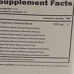 Lymphatic Drainage Drops – Supplement for Lymphatic Support & Detox – 10-in-1…