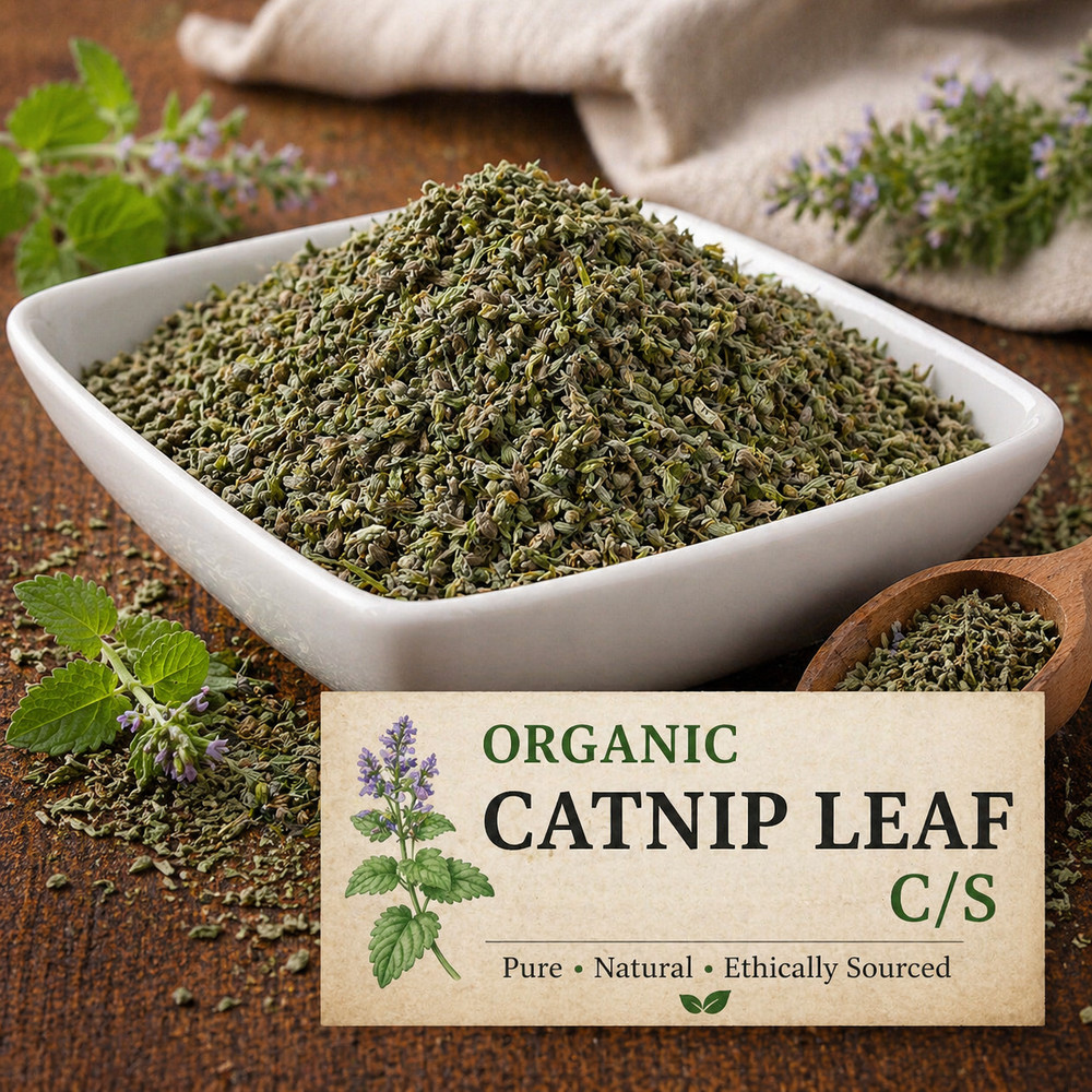 Catnip Leaf C/S (Cut & Sifted) – Premium Dried Catnip Herb Fresh Aroma
