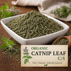 Catnip Leaf C/S (Cut & Sifted) – Premium Dried Catnip Herb Fresh Aroma