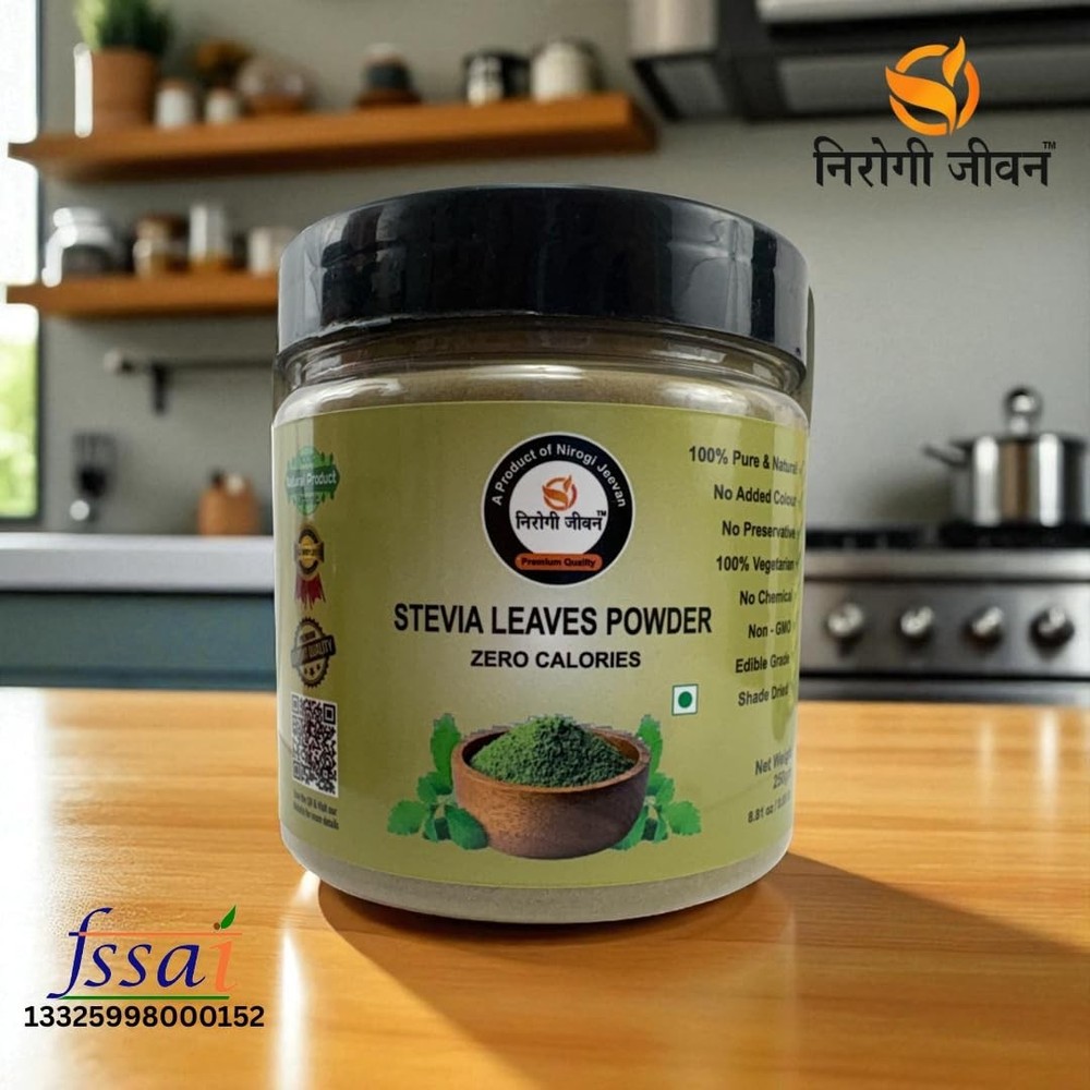 NIROGI JEEVAN™️ STEVIA LEAVES POWDER 250g