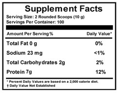 100% Pure Spirulina Powder 1000 g (2.2LB) GMO-Free, Kosher, Non-Irradiated