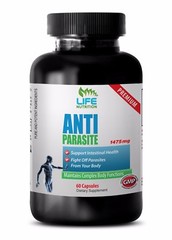 Remove Parasite Pills – ANTI PARASITE 1475MG – Body Cleanse 1 Bottle 60 Capsules